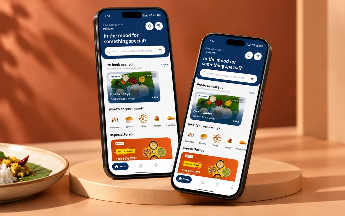 Eatplek promotional device mockup — generated project thumbnail